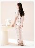 Fenteng [A-class Tencel Lyocell 10A Antibacterial] 26 year spring and summer cool home suit set women's pajamas