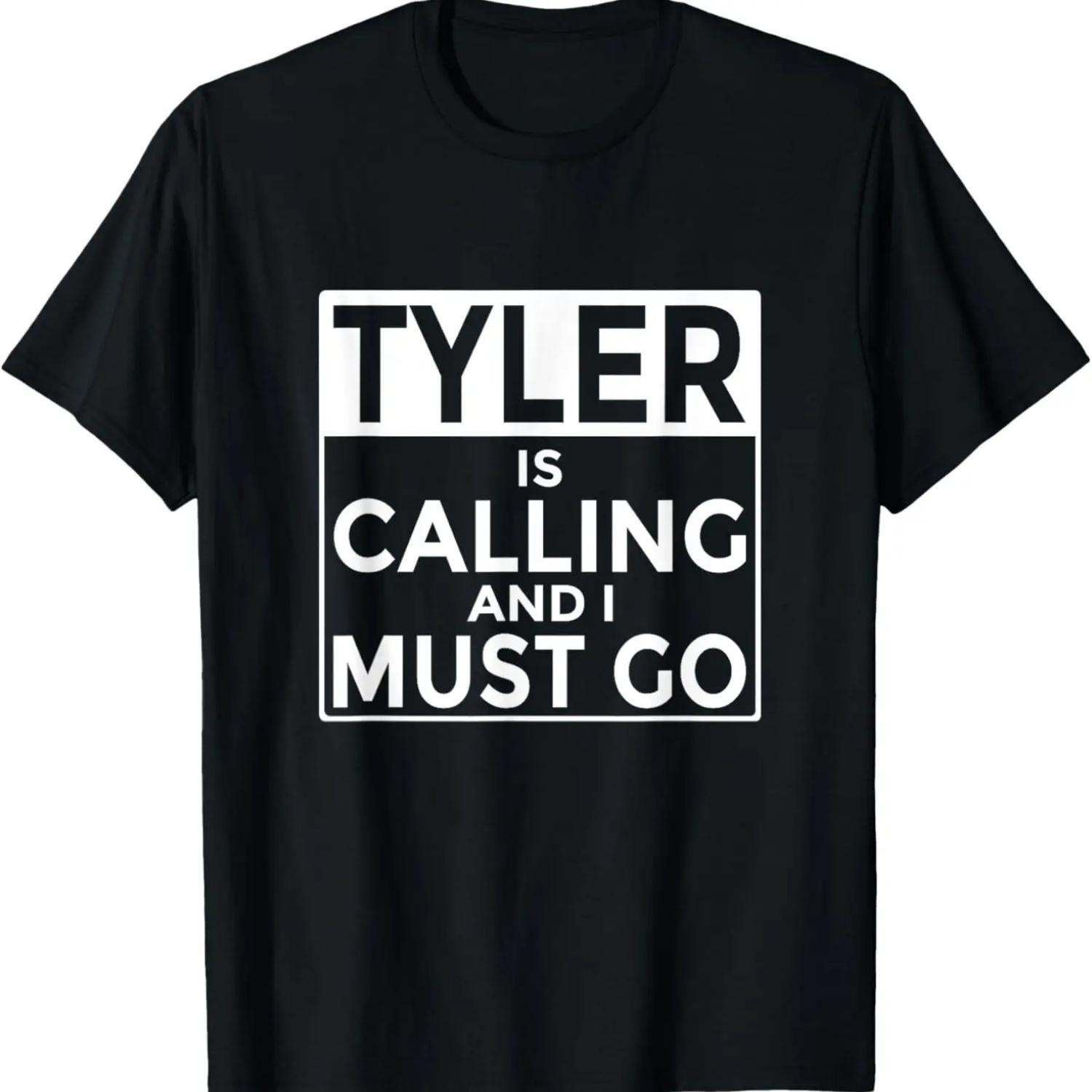 Funny Texas T-Shirt Tyler is Calling and I Must Go S