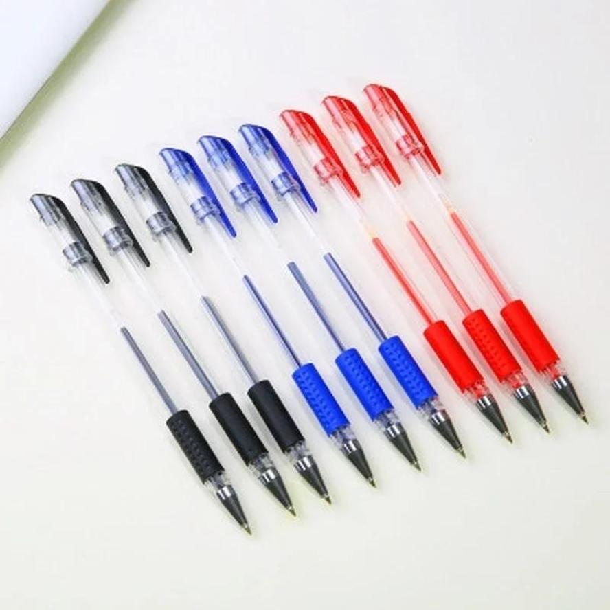 20 Pcs Smooth Writing Black Blue And Red Ink 0.5mm Pen Student Gel Pen Office Stationery And School Supplies Wholesale