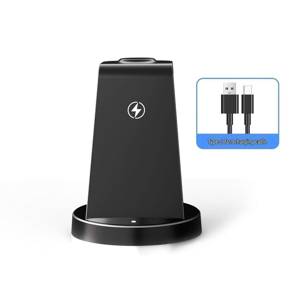 3-in-1 Wireless Charging Station for Apple, Huawei, Xiaomi Devices, Watches, and Earphones