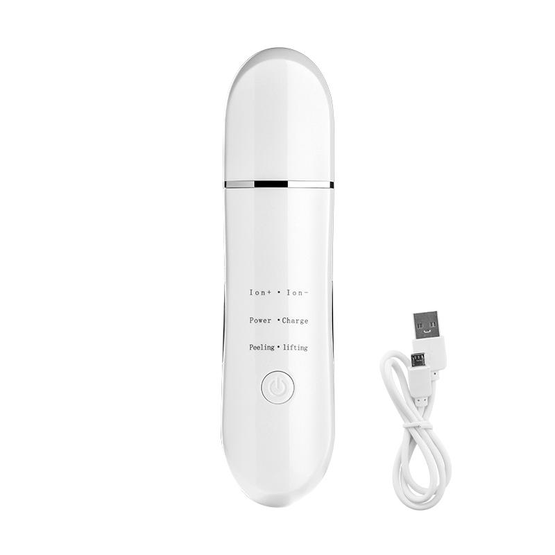 Portable Electric Facial Dead Skin Peeling Machine Professional Sonic Face Cleaning Spatula Skin Scrubber USB recharge