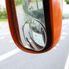 75/90mm Truck Bus Round Blind Spot Mirror HD Convex Wide Angle Rear View Mirror Blind Spot Auxiliary Mirrors Auto Accessories