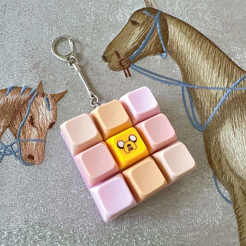 9 Klawiszy Mechaniczny Tester Osi Klawiatury Przycisk Keycap Brelok Brelok do Klawiatury Zabawka Nakładki na Klawisze Zabawka