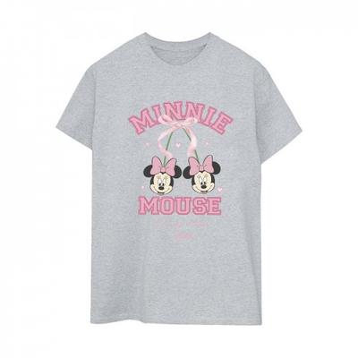 Womens/Ladies Cherry Club Minnie Mouse Boyfriend T-Shirt