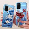 For Realme 8 5G Case RMX3241 Popular Butterfly Soft Silicone Clear TPU Cover For Realme Narzo 30 5G Funda Realme8 8s 5G V13 Capa