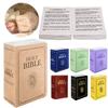 Book Plush That Opens Cozy Faith Bible Pillow Holy Bible Pillow Plush for Kids Adults Christian Gifts