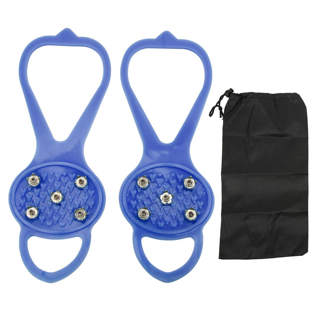 1pairCelsiusset Anti Skid 5 Teeth Crampons Strong Grip   5 Teeth Winter Climbing Shoes Cover
