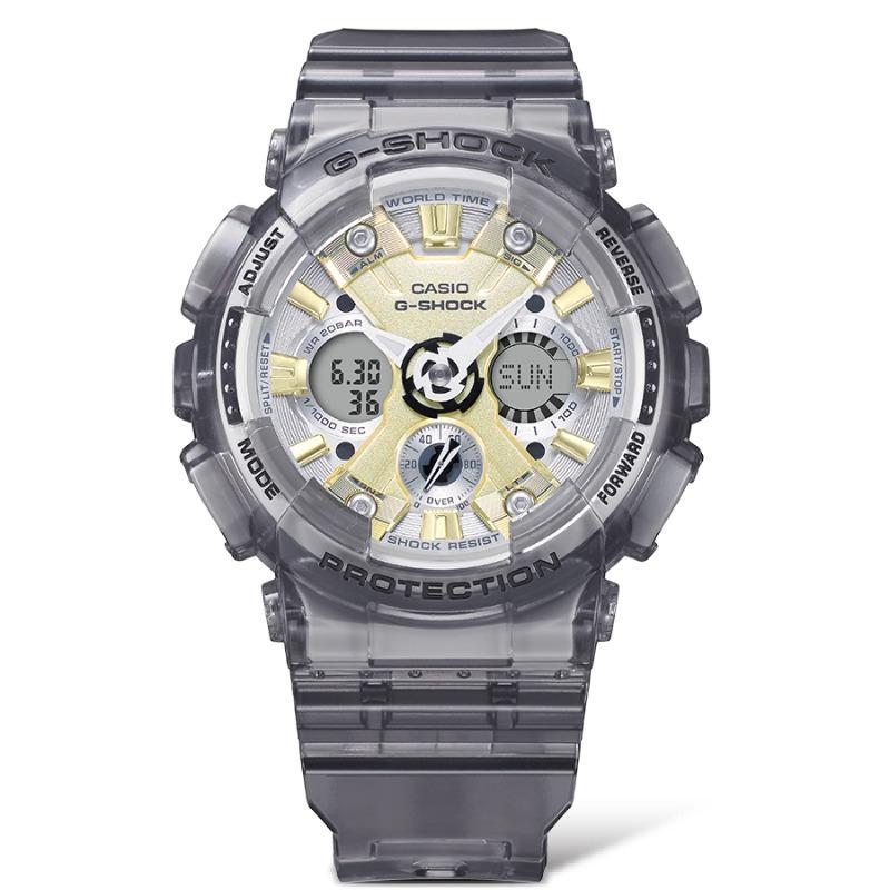 Casio G-SHOCK Herren Harz 200M Wasserdicht Digital Stoßfest Quarz Uhr GMA-S120GS-8A