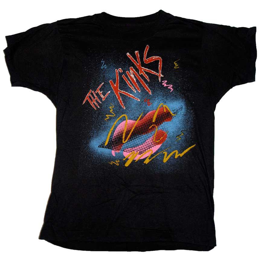 The Kinks Band Lip Tour Unisex T-Shirt All Size S-5XL MC645 Unisex T-Shirt XXL