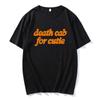 I Built You A Tower Album T-shirt Band Death Cab for Cutie Print Tshirts O-neck Summer Unisex Streetwear Graphic Tops