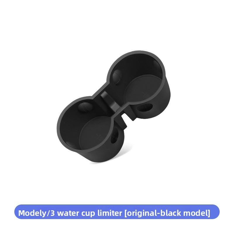 Autocollant de Voiture Pour Tesla Model 3 Y Juniper Highland 2025 2026 Porte-Gobelet Central Contrôle Limiteur de Porte-Gobelet Vente en Gros Intérieur