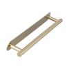 Single Rod Towel Bar 304 Stainless Steel Wall Mount Adhesive Kitchen Dish Cloth Hanger Brushed