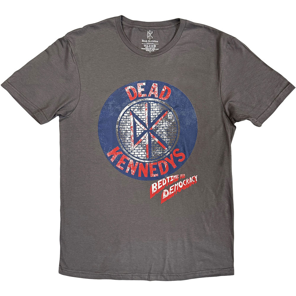 Dead Kennedys TShirt Bedtime For Democracy Grey OFFICIAL NEW XL