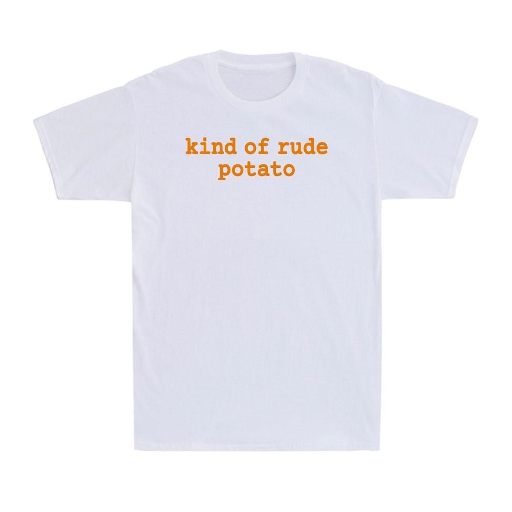 Sweet Potato and Kind of Rude Potato Funny Thanksgiving Couples Unisexs TShirt