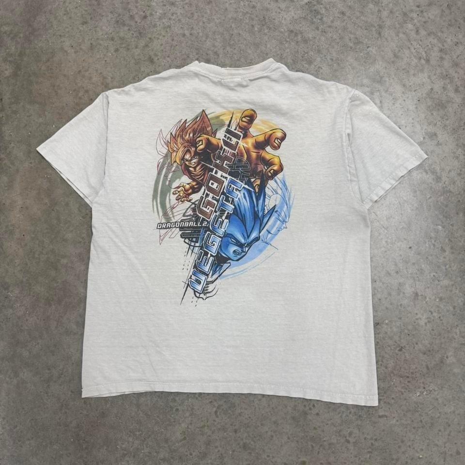 Vintage Y2K Dragonball Z Vegeta Goku Anime Dragonball 2 2001 Mens Large Unisex T-Shirt XL