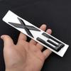 3D ABS Logo For BMW X3 F25 E83 G01 G45 X3 Emblem Letters Badge Car Rear Trunk Sticker Xdrive 20d 30d 20i 28i 30i 35i Accessories VL4