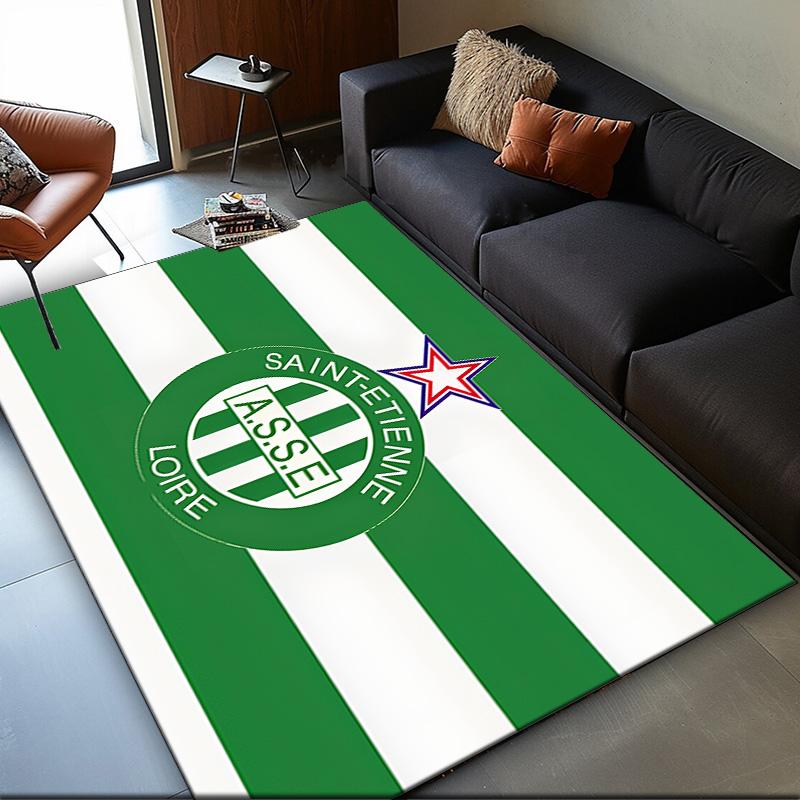1PC rug Saint-etienne Football Club Carpet, Chair Rug,Area Rug for Office Bedroom living rooms bedroom, Doormat decor Christmas fan gifts