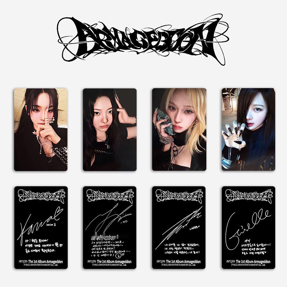 Aespa's 1st Full Album Armageddon Pop-up: Yujin Special Random Card POB