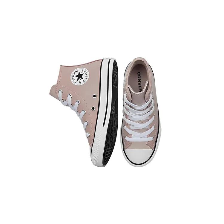 Converse All Star High top Kids Canvas Shoes Gray Children Aged 3 7 Years Old (Unisex) Kids' Canvas Shoes A03211C