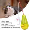 Cat Roly Poly Toy Cat Built In Bell Ball Interactive Snack Toy With Plush Mouse Cat Stick For Indoor Cats Kittens
