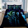 Duvet Cover Pillowcase Bedding Set Horror B-Beetlejuices Adult Boy Girl Bedroom Decoration Children Single Double Large Size