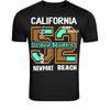 California Wave Rider 92 T-Shirt - Newport Beach Surf Contest