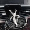 Car Doll Safety Seat for Labubu Cartoon Chair Model with Belt Kawaii Plush Doll Car Seat Ornament Car Air Aromatreatment Decor
