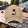 pc Tattoo Kimono Print Duckbill Cap  Unisex Washed Baseball Hat Suitable for Outdoor Sports Casual Wear Machine Washable Li