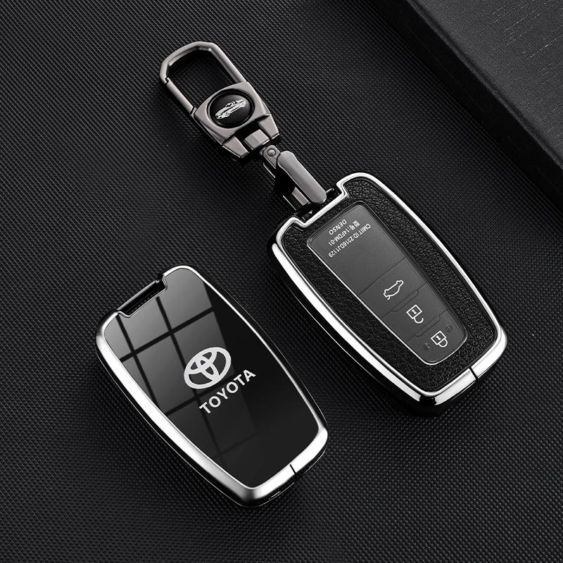 Applicable for Toyota Land Cruiser Keycase GXR Land Cruiser 4000 High-End LC300 Remote Control Bag Cover Buckle for Men