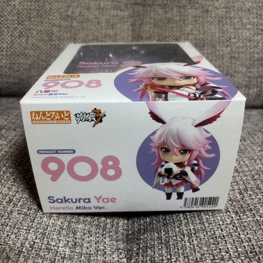 [USED] Nendoroid Yaezakura Shrine Maiden of the Reverse God Honkai Impact 3 908