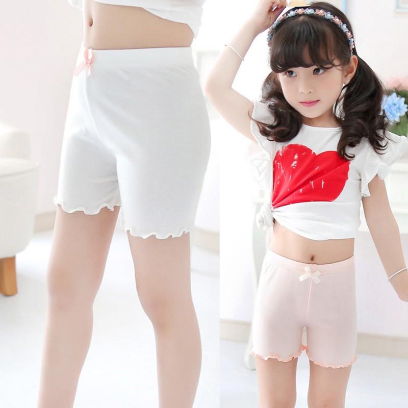 Pantaloncini Pantaloni da Bambino Biancheria Intima da Bambino Pantaloncini Leggings di Sicurezza Elasticizzati per Bambina