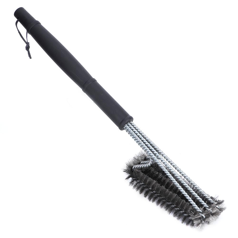 Barbecue Oven Grill Stainless Steel Cleaning Brush Accessory for Outdoor Picnic Camping BBQ