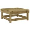 Vidaxl 5-Cz. Garden Furniture Set, Impregnated Pine Wood