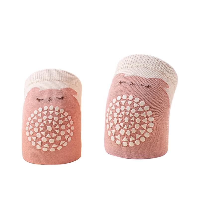 Toddler Baby Knitted Anti-slip Crawling Knee Pads Breathable Comfortable Knee Brace Leg Protector