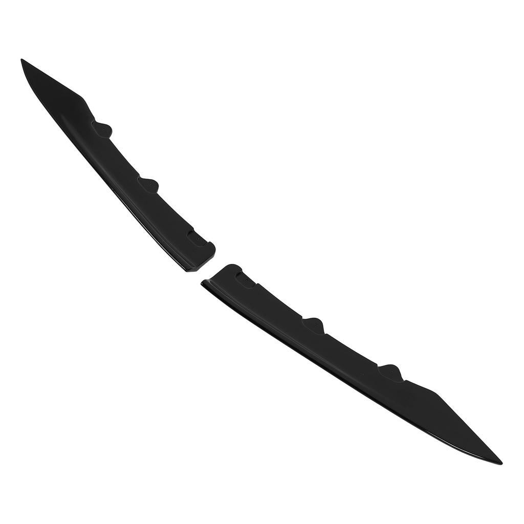 1 paire de tabliers de pare-chocs arrière noirs brillants pour pare-chocs arrière F30