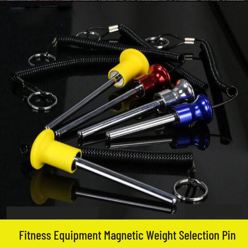 Magnetic Band and Pull Rope Combo – Strength Machine & Exercise Bike Pull Pin with Weight Plate.