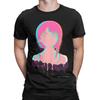 Serial Experiments Lain Monochrome Cartoon Female Character Classic Funny Graphic 100% Cotton T