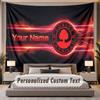 Custom Name Text Tapestry Nottingham Forest Personalized Polyester Wall Tapestry For Bedroom And Room