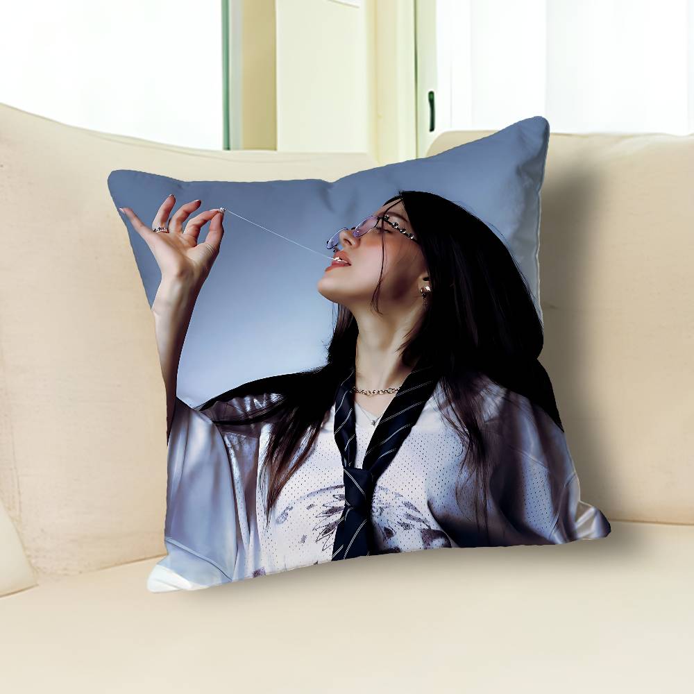 H-Hit Me Hard and Soft Various Sizes Square Pillow Case For Car Home Bedchamber Decor Custom Valentine Gift