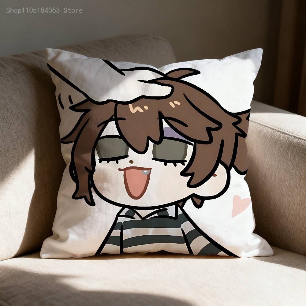 I-Identity V Throw Pillow Case For 45x45cm 55x55cm 30x30cm Square Car Pillowcase Home Bedchamber Decor Gift