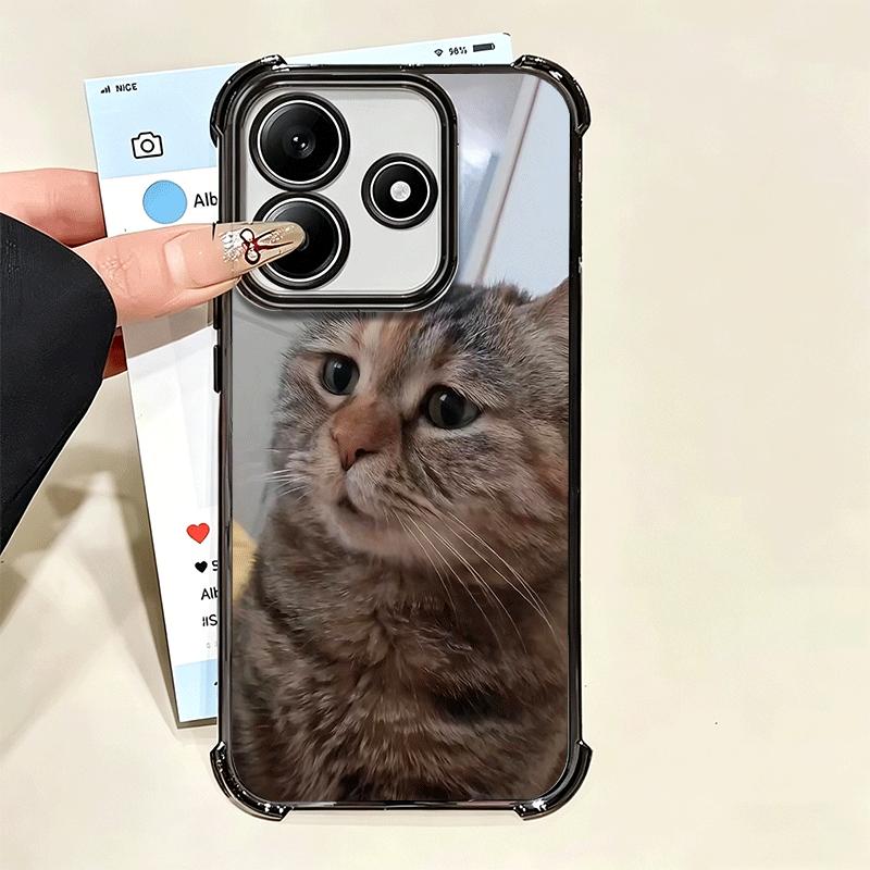Pet Cat Funny Memes Soft Phone Case For Xiaomi Poco X7 X8 Pro Max X6 X5 X3 F8 Ultra F7 M8 M7 M5S Redmi 15C 15A 15 14C 13C 12C 13