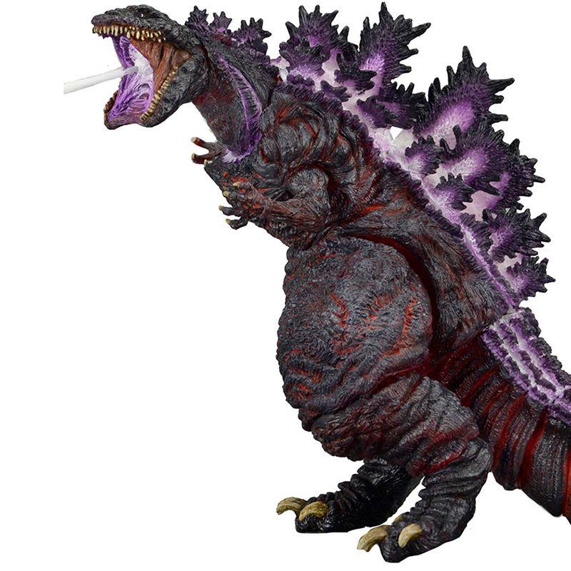 Яркая фигурка Синего Годзиллы «Атомный взрыв», 6 дюймов, коллекционная фигурка из фильма с подвижным хвостом