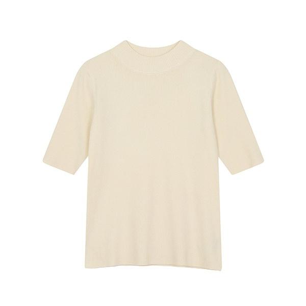 JAMBANGEE Women'S) Mock Turtleneck Knit_Bm3Wsw676-Iv
