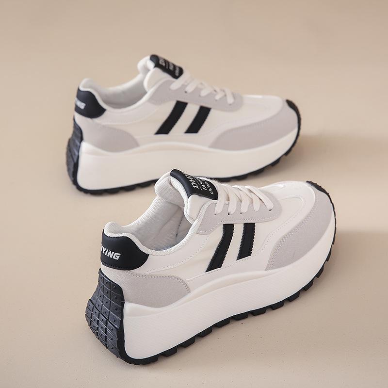 

Waffle small waist Forrest Gump sneakers women s 2025 spring new thick-soled soft-soled running shock-absorbing casual dad shoes 35