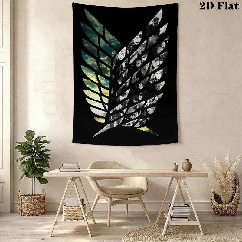 Attack Titan Wall Tapestry Tapestry Fashion Print Wallmounted Wall Decoration Work Of Art Wall Covering Decoration
