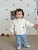 2025 Autumn Korean Style Girls' Rabbit & Strawberry Flared Jeans