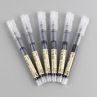 Quick-Drying Ink 0.5 Mm Extra Fine Point Pens Liquid Ink Pen Rollerball Pens
