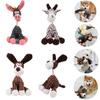 Pet Cartoon Animal Soundmaking Toys Pet Playmate Durable High Quality Canvas