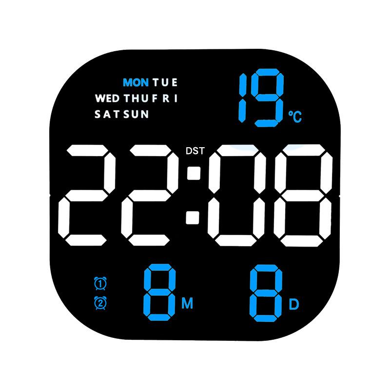 LED Acrylic Gym Countdown Timer & Wall Clock - Creative Decor for Living Room