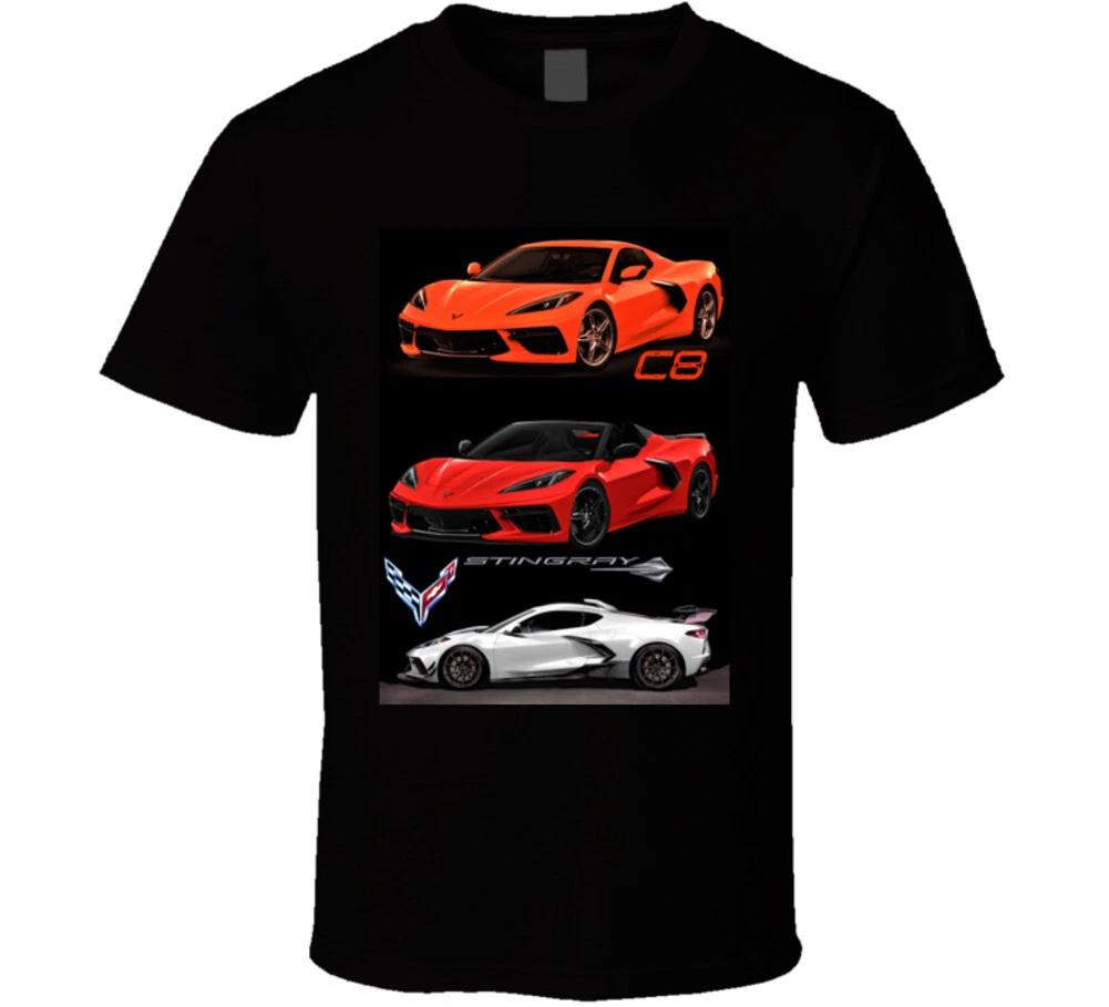 2020 Corvette C8 Muscle Cars Mid Engine 485 Hp New Gift T Shirt M